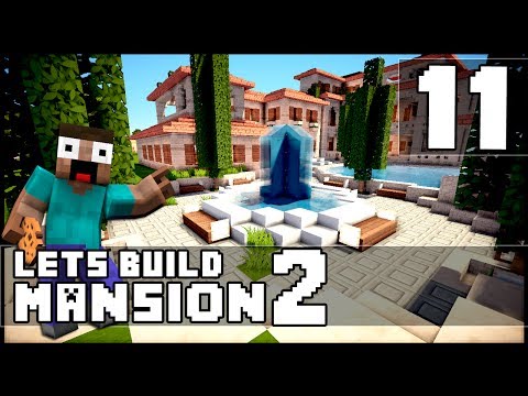 Minecraft: How To Make a Mansion - Part 11