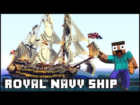 Minecraft - Royal Navy Ship