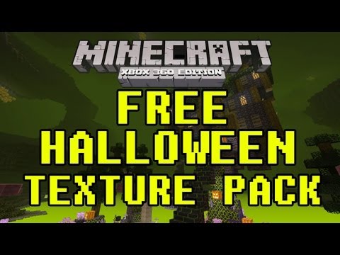 Minecraft Xbox 360: FREE Halloween Texture Pack Showcase & Release Date