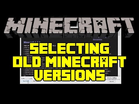 Minecraft - Running old Minecraft Versions