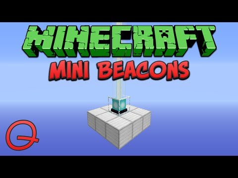 Minecraft: Mini Beacons (Quick) Tutorial