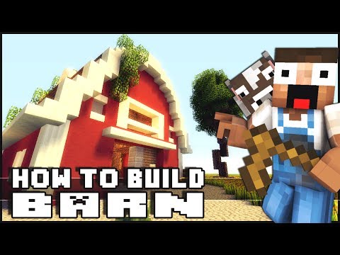 Minecraft - How to Build a Barn