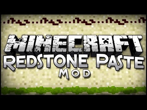 Minecraft Mod Showcase: Redstone Paste - Vertical Redstone and More!