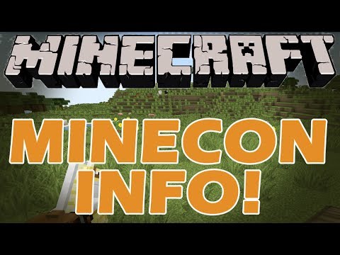 Minecon Info!  - Minecraft 3rd World #81