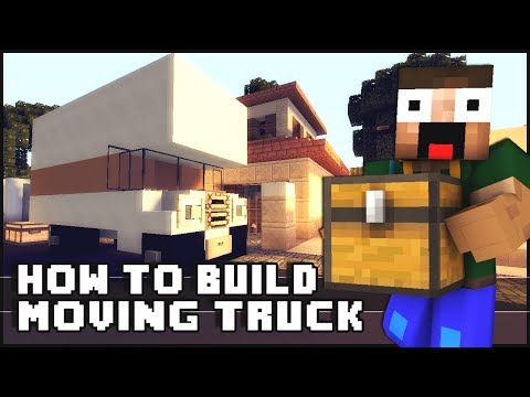 Minecraft Vehicle Tutorial - Moving Truck