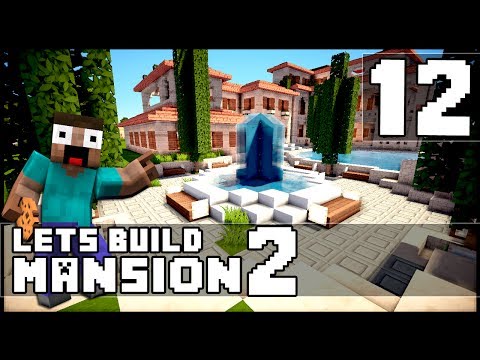Minecraft: How To Make a Mansion - Part 12