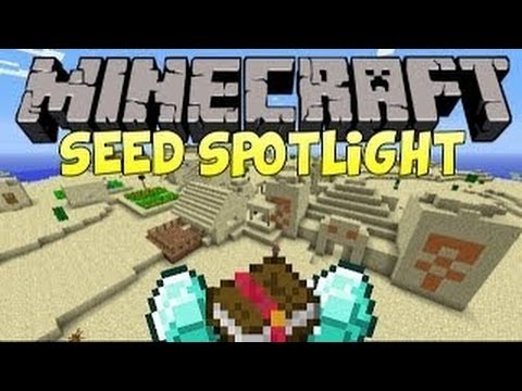 Minecraft 1.7.2 Seeds | Insane Loot, Temples and Villages