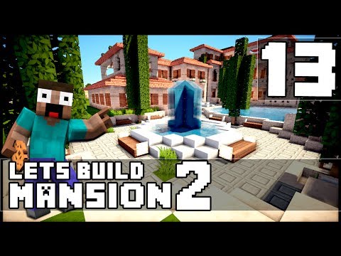 Minecraft: How To Make a Mansion - Part 13