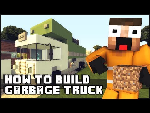 Minecraft Vehicle Tutorial - Garbage Truck
