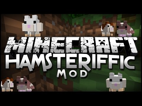 Minecraft Mod Showcase: Hamsterrific - TAME HAMSTERS!