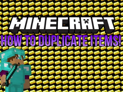 Minecraft: How to duplicate items! SSP