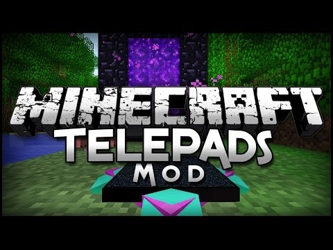 Minecraft Mod Showcase: Telepads - Teleport ANYWHERE!