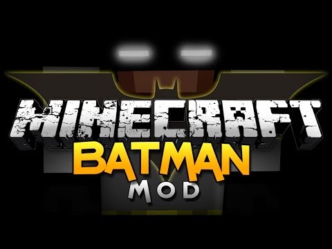 Minecraft Mod Showcase: Batman - SO MANY GADGETS!