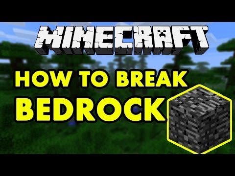 How to Break Bedrock in Minecraft 1.7.2  WITHOUT MODS!!