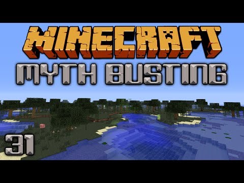 Do Leaves Drop More Apples In Swamps? [Minecraft Myth Busting 31]