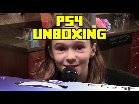 Boz and Lizzy unbox and play the Playstation 4