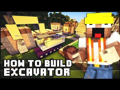 Minecraft Vehicle Tutorial - Excavator