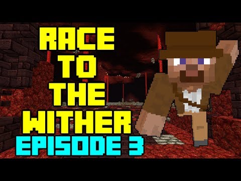 Minecraft - Race to the Wither - Episode 3 - Kama versus Gizmo