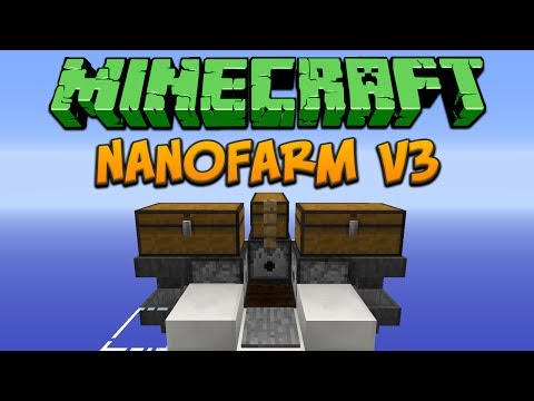 Minecraft: Nanofarm V3 Tutorial