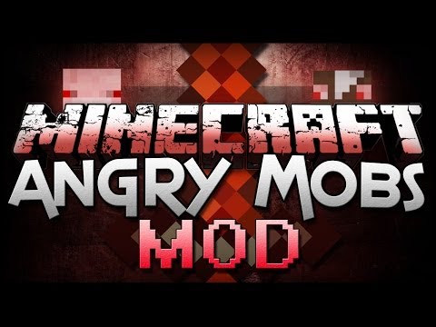 MOBS GET MAD?! - Angry Mobs (Mod Showcase)