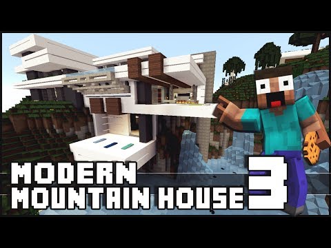 Minecraft - Modern Mountain House 3