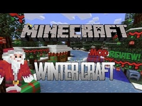 CHRISTMAS COMES TO MINECRAFT! Santa! Presents! Minecraft Mod Showcase