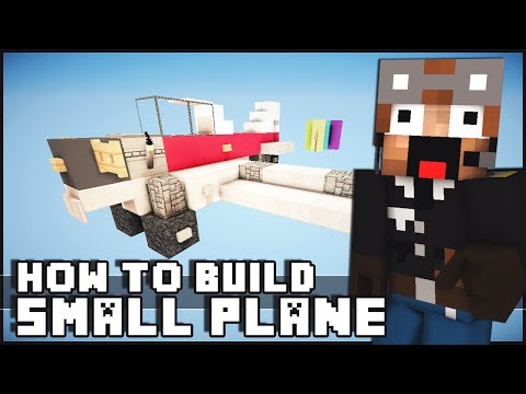 Minecraft Vehicle Tutorial - Small Plane