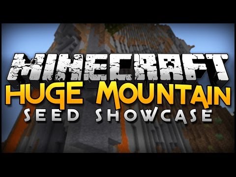 Minecraft: Seed Showcase - BIGGEST MOUNTAIN EVER! (1.7.4)