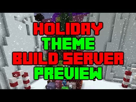 Minecraft - Your Theme Builds - Week 6 - Holiday Preview