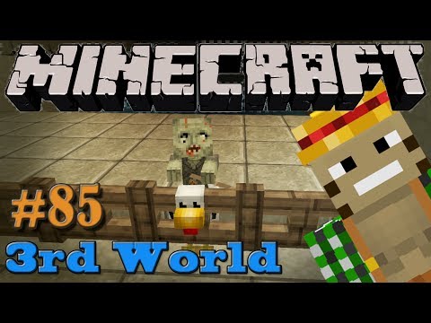 Chicken Jockey Farm - Minecraft 3rd World LP #85