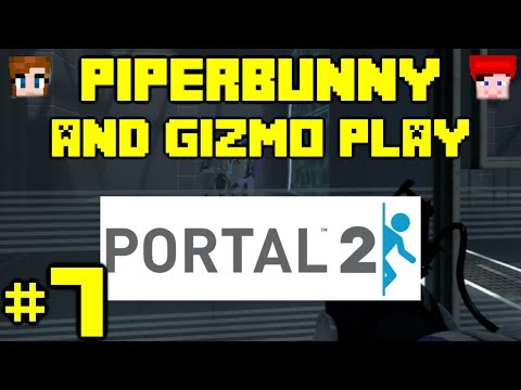 Portal 2 with Piper and Gizmo - Episode 7 - Lasers!