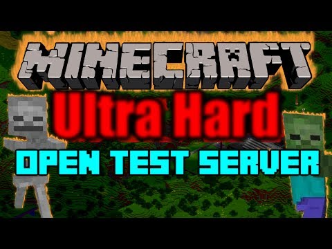 Minecraft - Ultra Hard Mode Chaos - Holiday Test - Come play