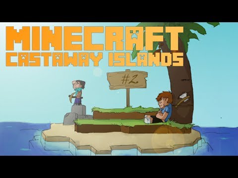 Minecraft: Castaway Islands #2 - EPIC JUNGLE TEMPLES!