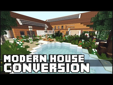 Minecraft - Modern House Conversion