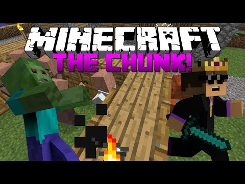 Minecraft: Chunk Survival #5 - Villager Pacman!