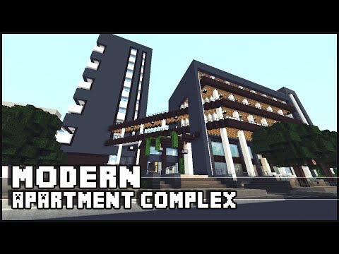 Minecraft - Modern Apartment Complex & Shops