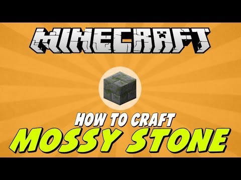 How To Craft Mossy Stone Brick in Minecraft