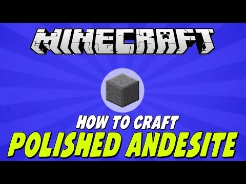 How To Craft Polished Andesite in Minecraft