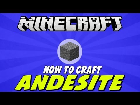 How To Craft Andesite in Minecraft