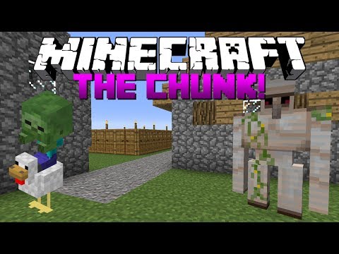 Minecraft: Chunk Survival #6 - Chicken Jockey!