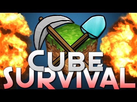 Minecraft: Cube Survival - FIND THE OBSIDIAN!