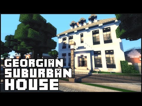 Minecraft - Georgian Suburban House