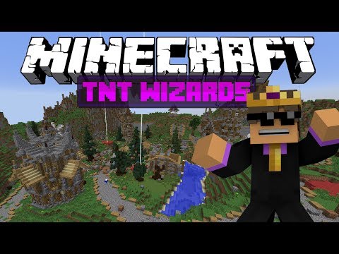 Minecraft: TNT WIZARDS #4 - Feat. Jeruhmi (Hypixel's Server)