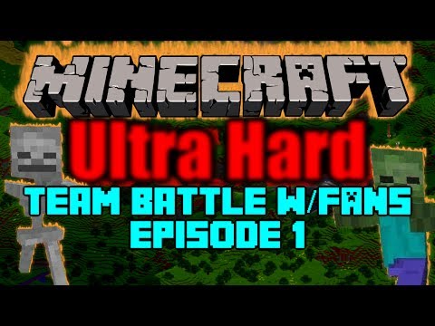 Minecraft - Ultra Hardmode Team Battle - Episode 1