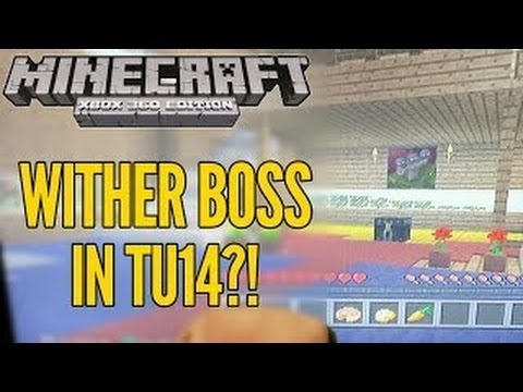 Minecraft XBOX & PS3: WITHER BOSS IN TU14 PROOF