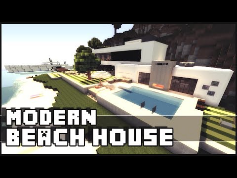 Minecraft - Modern Beach House & Yacht