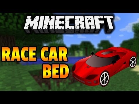 Minecraft: RACING CAR BED Build Tutorial