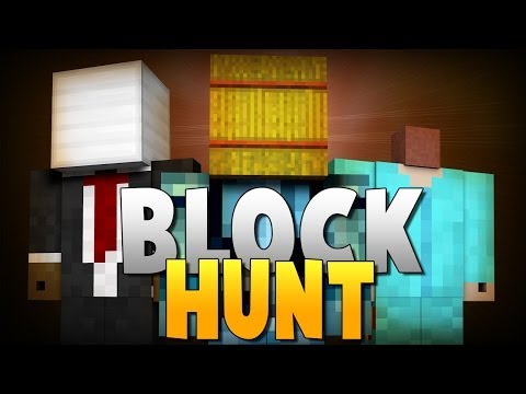 Minecraft: BLOCK HUNT w/ Jerome & Will - How to the BEST at Hiding! (Mini-Game)