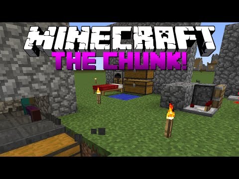 Minecraft: Chunk Survival #10 - HOSTILE MOB FARM!