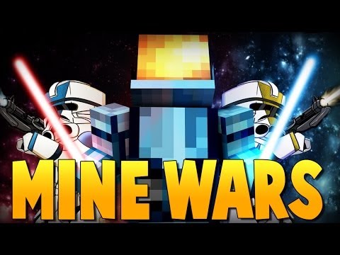 Minecraft: Mine Wars - EPIC STAR WARS BATTLES! (Mini-Game Mod)